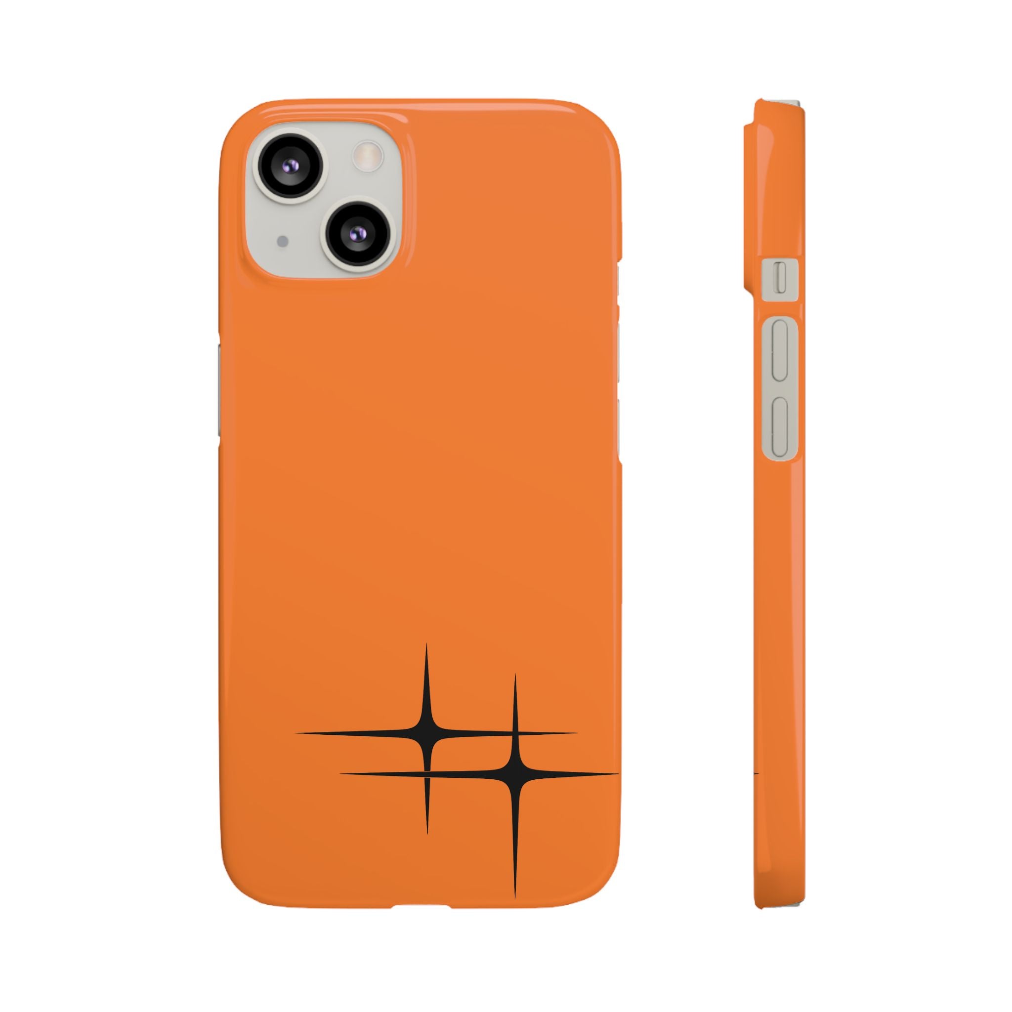 SHOOTIN’ FOR THA STARS — Orange / Deep Black